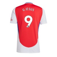 Arsenal Gabriel Jesus #9 Domáci futbalový dres 2024-25 Krátky Rukáv